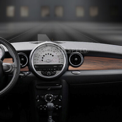 For Mini R55 R56 R57 2009-13 Dashboard Panel Decorative Cover Trim
