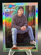 2023 Bowman's Best - Max Muncy Randy Johnson - Oakland Athletics #92RJ-14