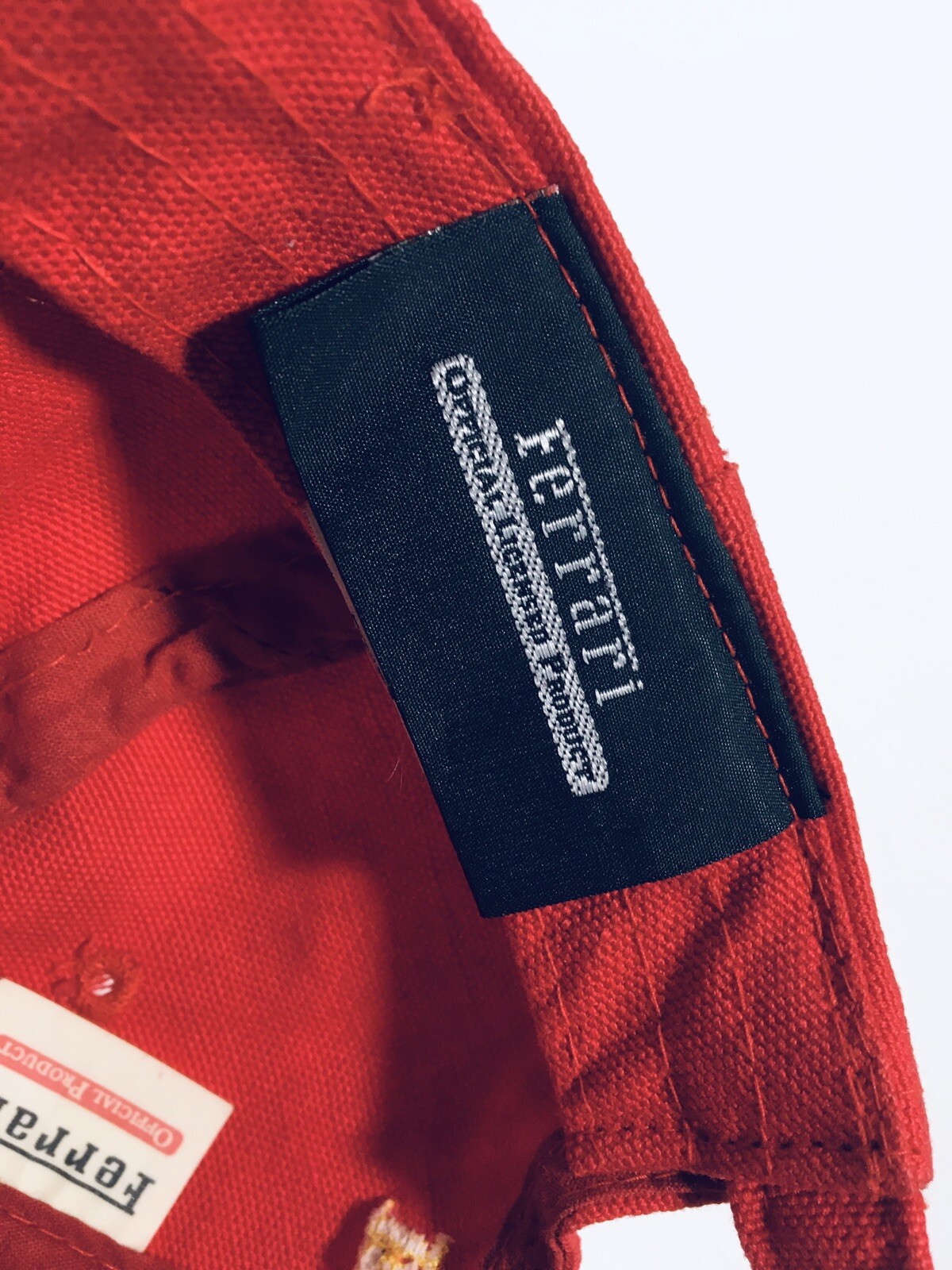 Ferrari Red Cap Strapback Adjustable Hat Official… - image 7