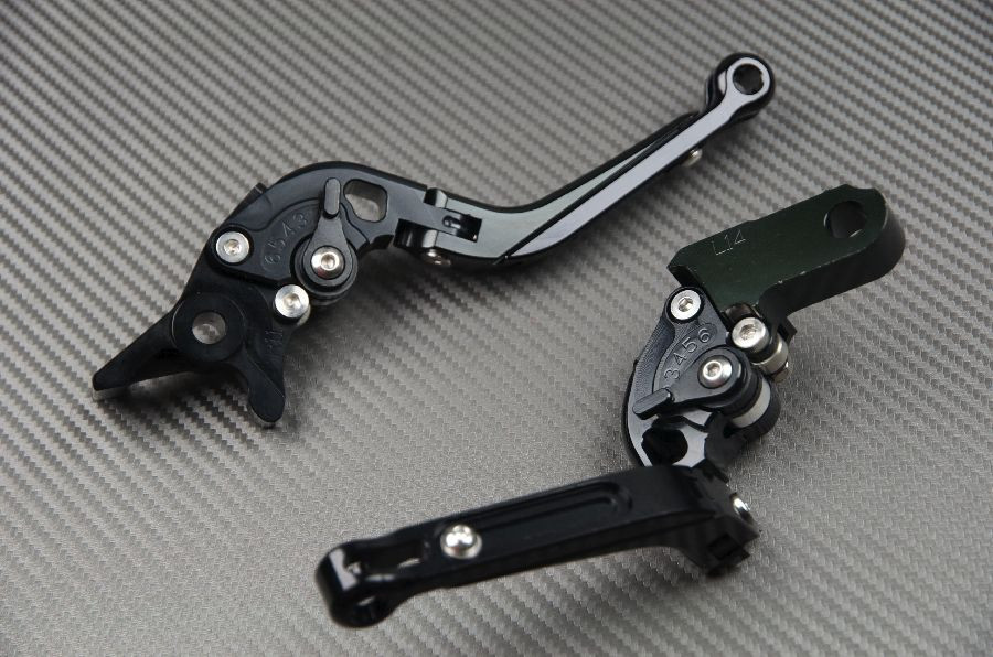 Adjustable Flip Up Levers Black For DUCATI SUPERSPORT 900SS 1000SS