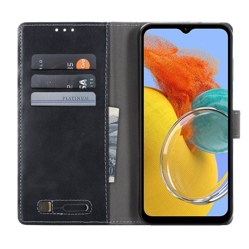 For Google Pixel 7/6 Pro 7A 6A Canvas Leather Stand Flip Wallet Phone Case Cover - Zdjęcie 22 z 49