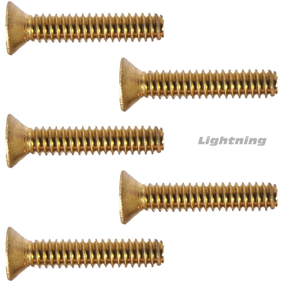 50 Stück 8-32 X 3″ Flachkopf-Maschinenschrauben  Produktbild-Vorschau 4