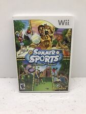 Summer Sports: Paradise Island - (Nintendo Wii, 2007) Complete W/ Manual