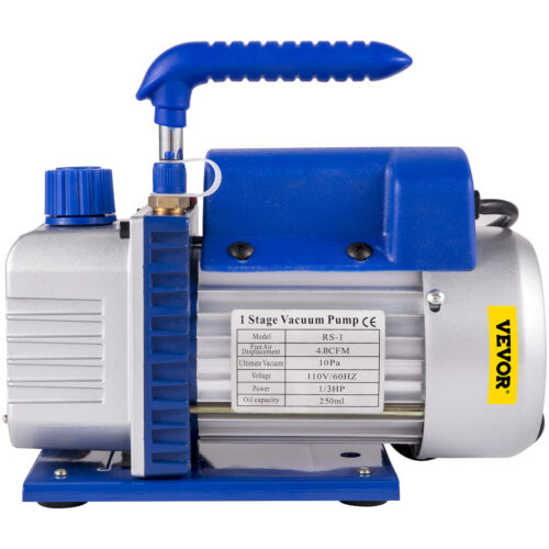 VEVOR Set Manometro per Pompa per Vuoto 135,92 L/min Pompa per Vuoto con Scatola - Bild 9 von 12