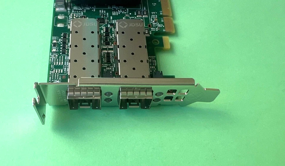 61J1X Dell Broadcom 57402A Dual-Port 10GB SFP Netzwerkkarte BCM957404A4041 Low - Bild 3 von 3