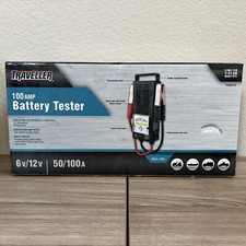 Battery Tester 12V at 100 Amp or 6V at 50 Amp Portable State-Of-Charge To Test