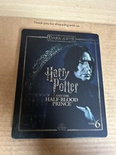 HARRY POTTER AND THE HALF-BLOOD PRINCE - DARK ARTS - BLU RAY STEELBOOK - Rare!