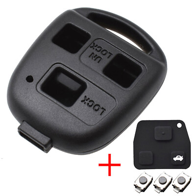 3 Tasten Schlüssel Ersatz Gehäuse Für Toyota Avensis Yaris Corolla Rav4 Celica.