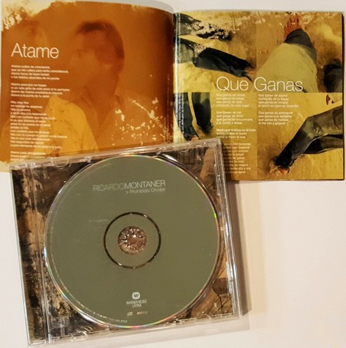 CD RICARDO MONTANER Prohibido Olvidar (Warner 2003) Latin Pop Ballad - Picture 5 of 9