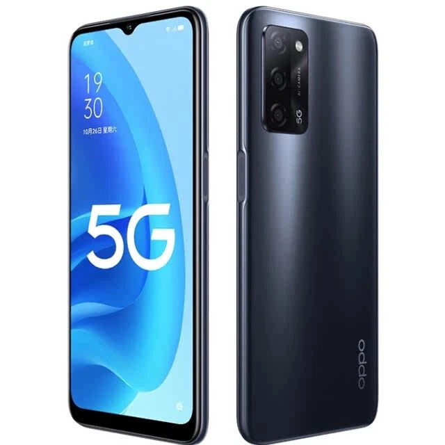 Oppo A55 5G ブラック 本体 Original OPPO A55 5G Dual SIM 8GB RAM 128GB ROM Android Smartphone