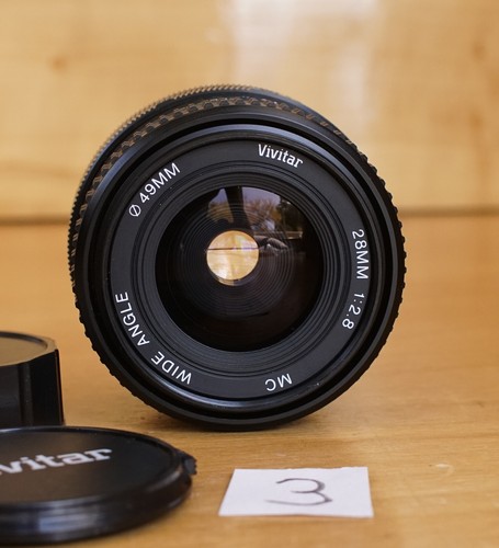 1 lente gran angular Canon FD 28 mm F2,8. Elección de 6 lentes todas G Con - Imagen 15 de 39