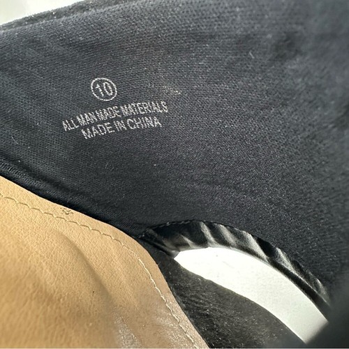 Lulus O'Ahu 2 schwarze Wildleder Espadrille Plateau 10 - Bild 9 von 11