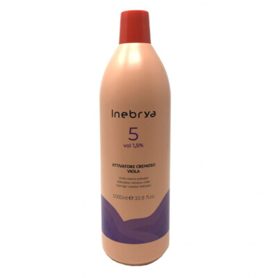 Sauerstoff für Haar INEBRYA Aktivator Cremige Bratsche 5 Vol 1,5%1000m
