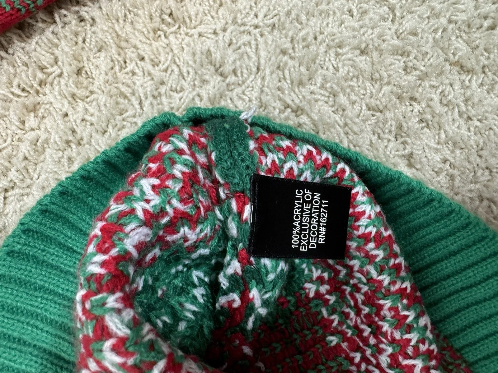 Blizzard Bay Men’s Ugly Christmas Sweater Dinosaur Front And Back Size Med T Rex