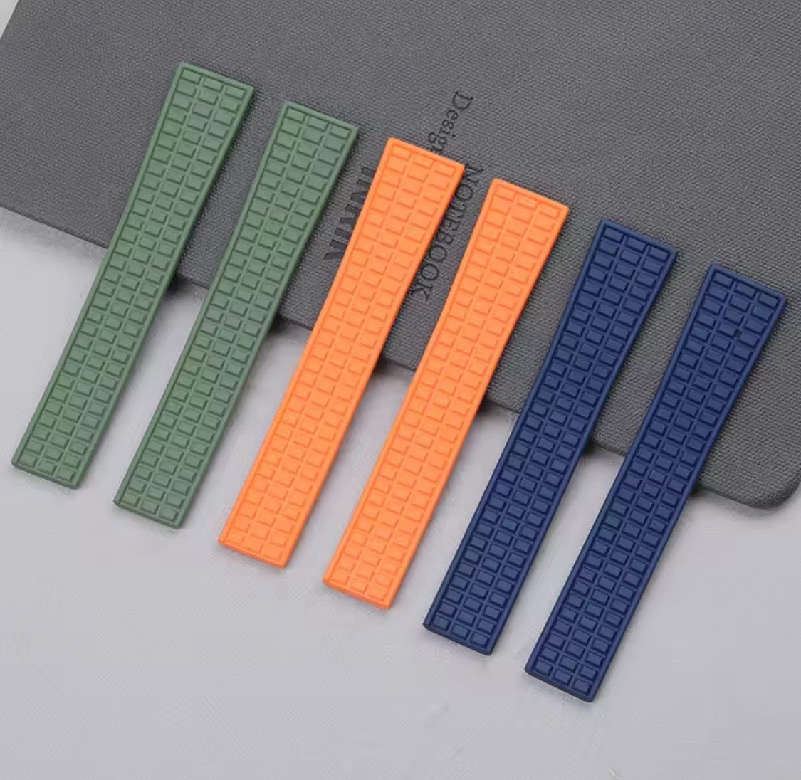 19mm Fluorine Rubber Watch Band Strap Fits Patek Philippe Aquanaut 5067A-001