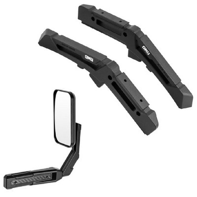 2x Limb Riser + 1x Side Auxiliary Fender Mirror, for Ford Bronco 2021-2025