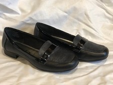 Anne Klein Iflex Womens Size US 9 M Loafer Slip On Shoes Black Worn 1-2 Times