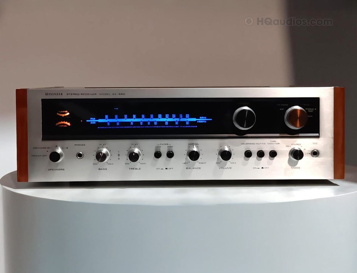 Great Pioneer SX-990 Stereo Receiver – Fully Recapped & Serviced
