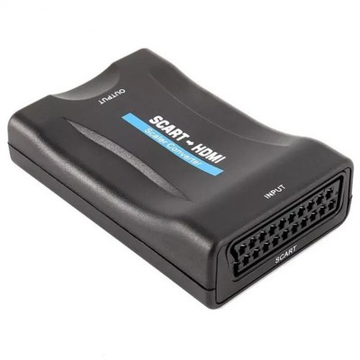 HDMI zu Scart   auf Konverter Wandler AV Scaler Converter Adapter 1080P HD TV