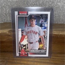 Topps 2026 Series 1 Dugout Peeks Roman Anthony Rookie #189 Boston Red Sox