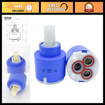 Replacement Faucet Cartridge for Single Lever Shower Tub | 35mm Mixer Tap Repair