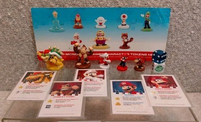 Super Mario Monopoly Gamer Premium Edition Replacement Parts 40+ pc Lot