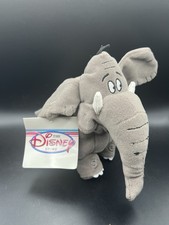 Disney George Jungle Mini Bean Bag Shep Elephant Plush Stuffed Animal Toy 8"