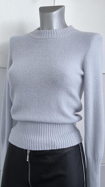 Women AllSaints Sweater Blue Wool 36