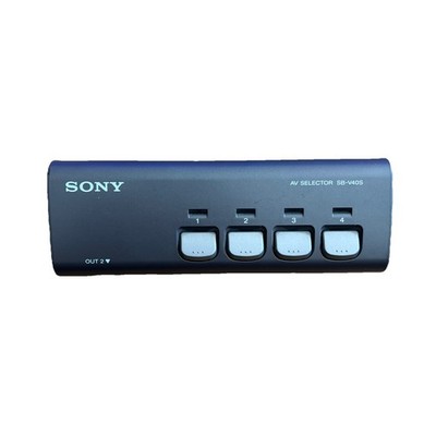 Sony SB-V40S 4-Input AV Selector Switch Composite RCA Audio Video