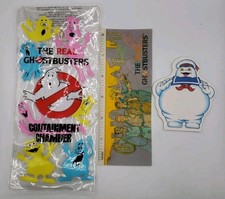 Bolsa para lápices Real Ghostbusters 1987, regla y bloc de notas Stay Puff