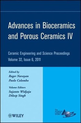 Roger Narayan Advances in Bioceramics and Porous Ceramics (Hardback) (UK IMPORT)