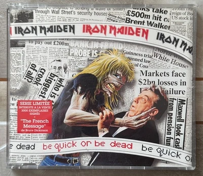 Iron Maiden - Be Quick Or Be Dead - Rare Promo CD - 3000 Copies - 1992 - France - Photo 1/4