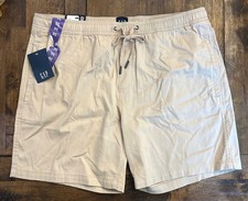 GAP Khaki Shorts XL Extra Large Men's GP008385 Pull On Shorts NWT 