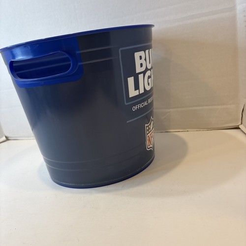 Bud Light Bier & NFL Kunststoff Eiskübel Lg 200oz mit Griffen Lizenziert Brandneu - Bild 13 von 23