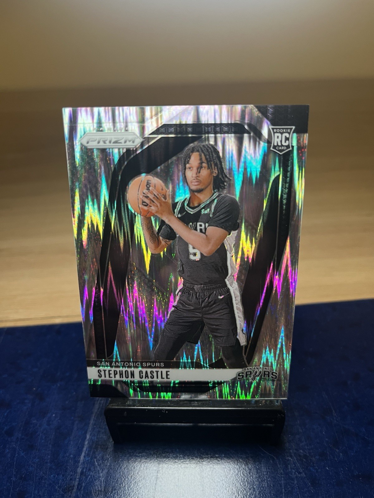 2024-25 Panini Prizm - Stephon Castle #234 Skewed Prizm /249 (RC)