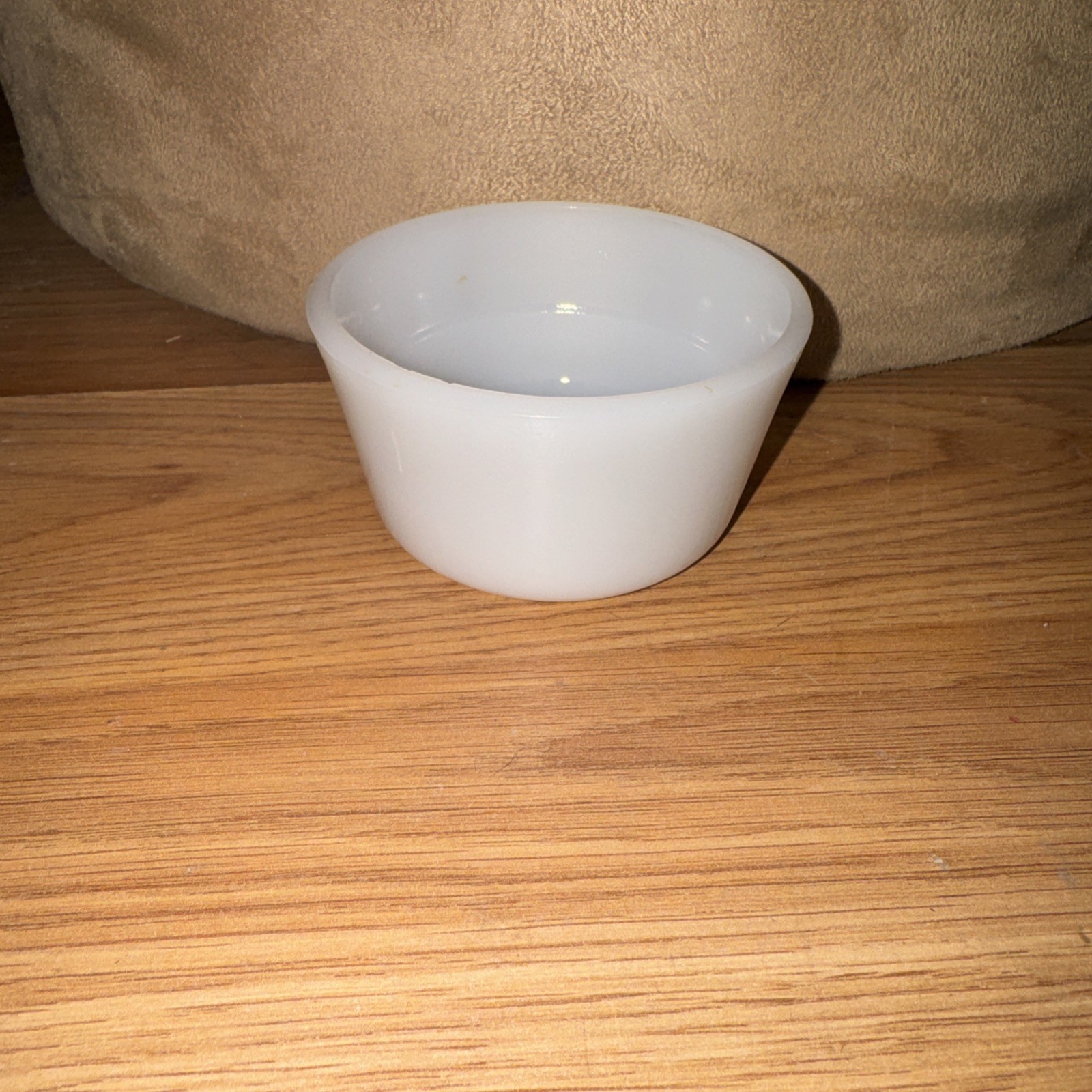 Anchor Hocking Fire King Ware White Milk Glass 4 1/2” Bowl