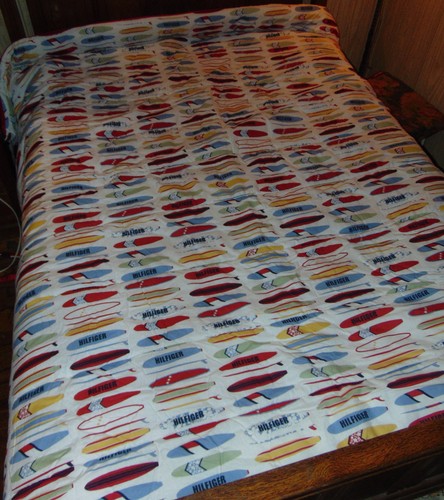 Tommy Hilfiger Surfs Up Surfboard Print Queen Size Comforter 88"x92"