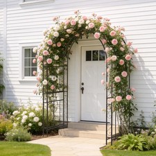 Metal Arch 7FT Backdrop Stand Archway Wedding Arch Stand for Party Decoration
