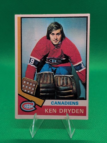 Ken Dryden #155 1974 Topps card