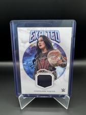 2025 Topps WWE Exalted STEPHANIE VAQUER Event Used Exalted Relic PATCH