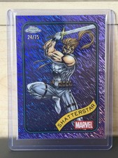 2025 Topps Chrome Marvel ShatterStar #49 Purple Shimmer Refractor Limited to 75