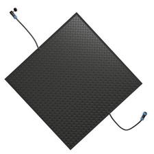 30" x 30" Heated Snow Melting Mat w/ 3 in/h Speed Non-Slip Rubber for Walkway