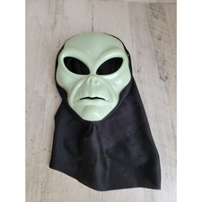 Halloween area 51 adult alien mask glow dark scary unique decor
