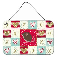 Caroline'S Treasures Carolines Treasures Ck5448Ds812 Baby Mouse Love Wall Or