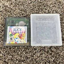 Alice in Wonderland Nintendo Game Boy Color Cartridge Gameboy Authentic Retro