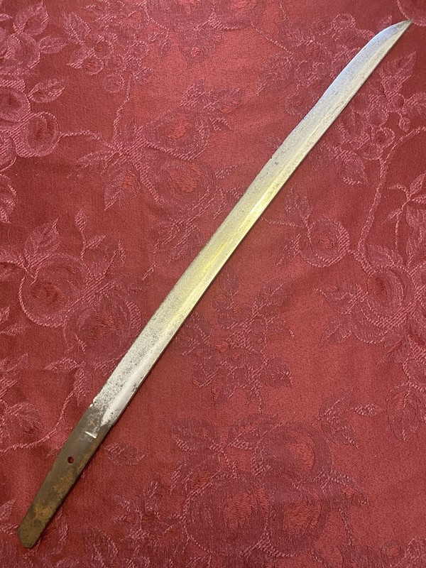 Authentic Antique Japanese Wakizashi Sword Mumei  59.0cm / 23 1/4" Katana