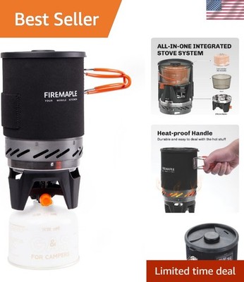 ''Fixed Star 1'' Backpacking and Camping Stove System | Outdoor Propane Cooking...