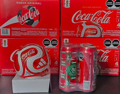 Trionda Coca Cola 4pk Mini Ball Special Edition World Cup Mexico FIFA 2026