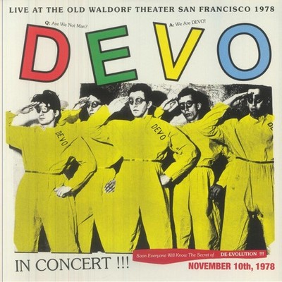 DEVO  Live At The Old Waldorf Theater 1978  SOUNDBOARD Remastered NEW Ships Now