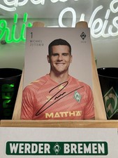 Werder Bremen Autogrammkarte - Michael Zetterer - 25/26 - Original Signiert